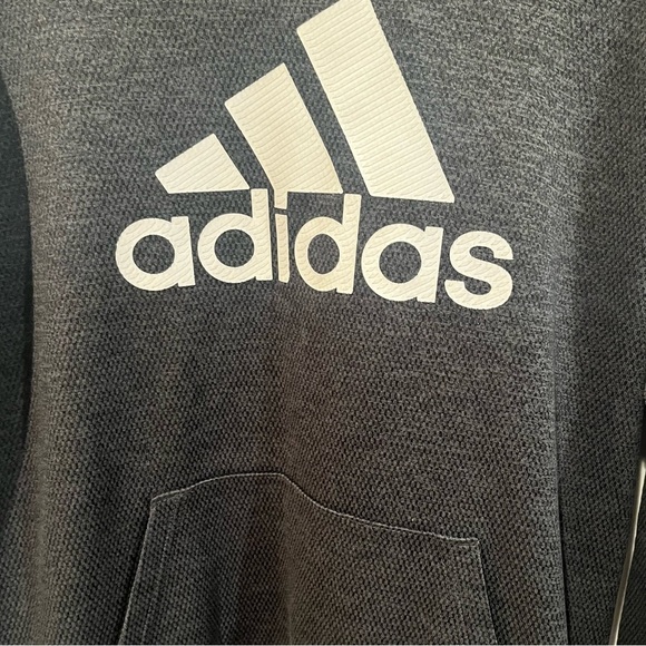Adidas gray hoodie, men’s size Medium. Very good condition - Picture 2 of 8